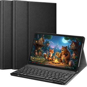Product: Lenovo Tab Android Tablet 10.1 inch Full HD Display 4th Gen 64GB with Case and Detachable Keyboard