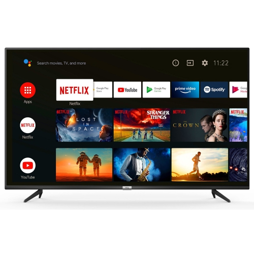 55 Inch Slim 4K HDR LED Smart Android TV with Freeview Play